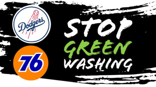 Dodgers: Stop Greenwashing